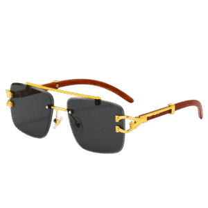 "Rectangle Frameless Glasses for Girls & Ladies – Stylish Modern Shopping Eyewear"
