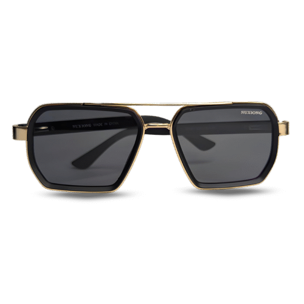“Nuxlong Black Sunglasses for Men | Stylish UV Protection Shades | Classic Fashion Eyewear for Driving & Outdoor Use”