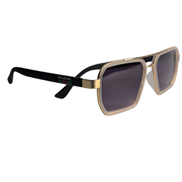 “Nuxlong Black Sunglasses for Men | Stylish UV Protection Shades | Classic Fashion Eyewear for Driving & Outdoor Use” - Image 3
