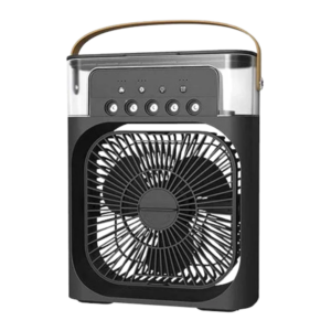 Portable 3-in-1 Desktop Air Cooler, Humidifier & Fan – Mini USB Personal Air Conditioner for Home & Office